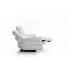 AURIAC - Canapé angle 1 relax, option tétière électrique 2