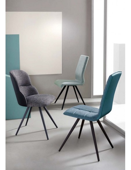 PIVOT - Chaise pieds métal