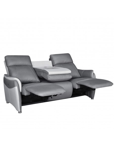 COMPARSE - Canapé relaxation 3 places 2 relax