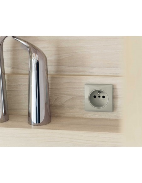 MAGIK - Armoire lit escamotable horizontale avec canapé accoudoirs en bois