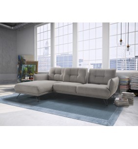 URBAN - Canapé Large batard droite +chaise longue Large...