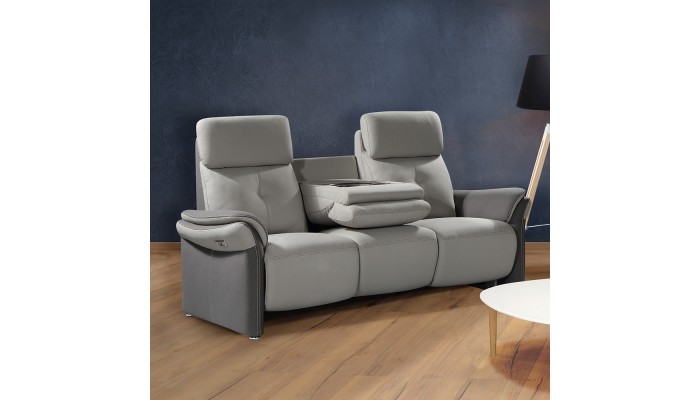 ENGIE - Canapé 3 places relax 1 moteur