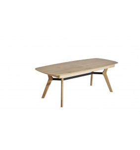 OLYMPE - Table 180 x 100 y c 2 allonges (80 + 40)