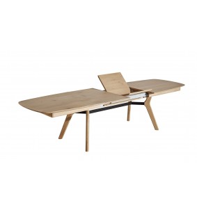 OLYMPE - Table 180 x 100 y c 2 allonges (80 + 40) 2