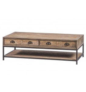 ALMA - Table basse 2 tiroirs