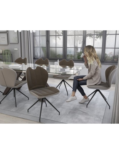 NEW JERSEY - Chaise pivotante