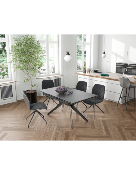 ATTRAIT - Table 2 allonges rétractables