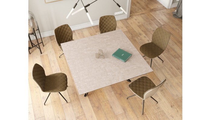 ATTRAIT - Table 2 allonges rétractables