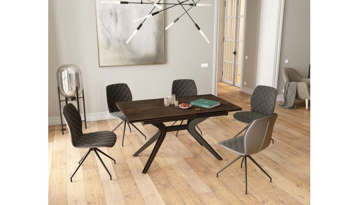 ATTRAIT - Table 2 allonges rétractables