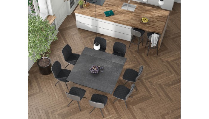ATTRAIT - Table 2 allonges rétractables