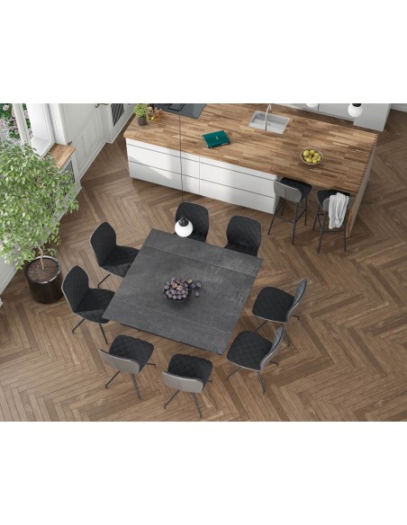 ATTRAIT - Table 2 allonges rétractables