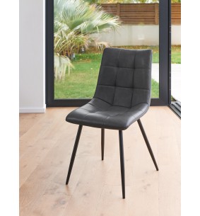 IZA - Chaise textile enduit 2