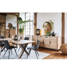 BROOK - Chaise en tissu 2
