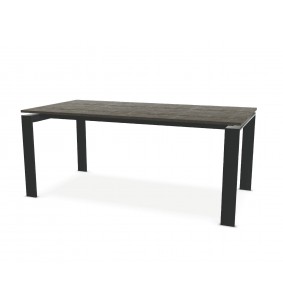 Table de repas Urban avec 2 allonges papillon en bout 2
