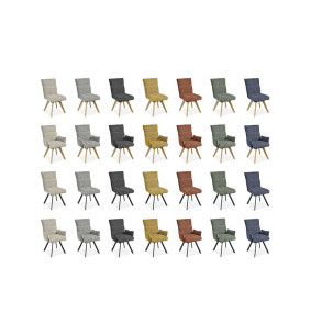 Ambre - Chaise pieds bois 