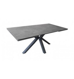 CONCEPT - Table rectangle 2 allonges en bout de 50 cm...