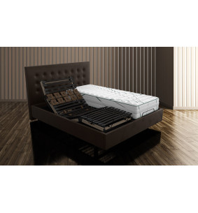 Natura Two - Sommier relaxation TPR électrique 2x70x190 