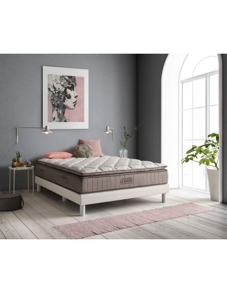 LE BARON - Matelas de haute literie âme en ressorts ensachés