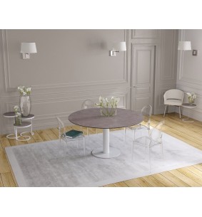 UNA - Table de repas extensible deux allonges intégrées...