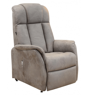 ENGIE - Fauteuil relax et releveur bi-moteurs tissu...