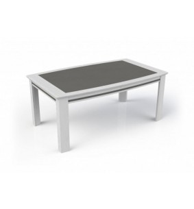 IZA - Table tonneau 3 allonges papillon de 45 cm 2 coloris 2