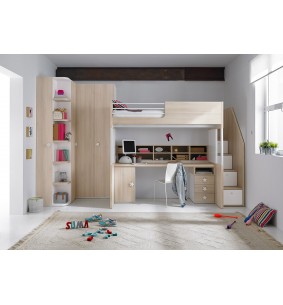 SOON - Ensemble rangement, bureau, armoire d’angle et...