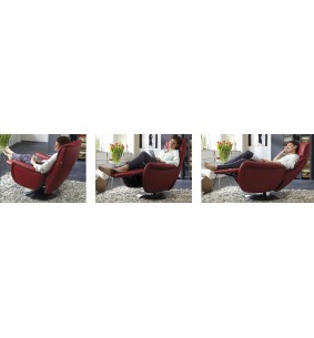 START - Fauteuil de relaxation électrique 2 moteurs cuir... 2