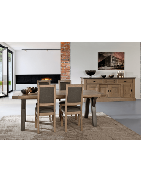 CANTIQUE - Chaise en bois chêne massif
