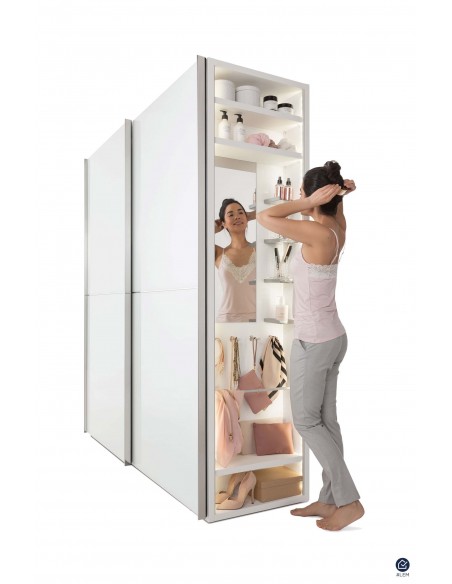MERCATO - Armoire deux portes coulissante