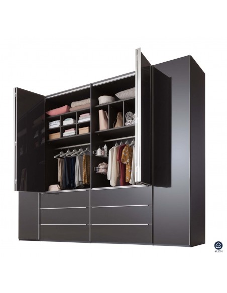 MERCATO - Armoire deux portes coulissante