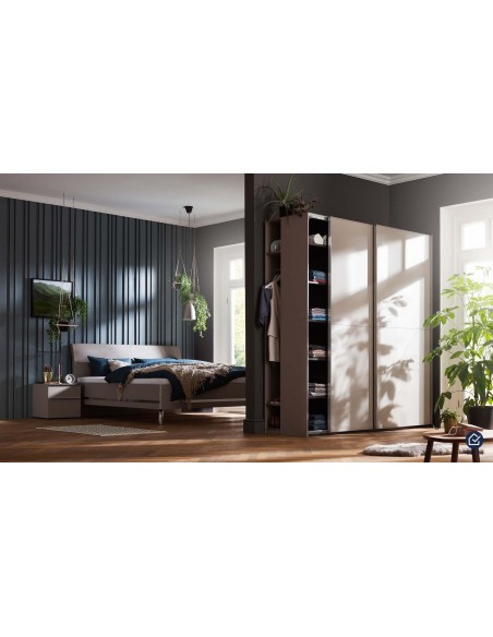 MERCATO - Armoire deux portes coulissante